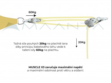 Kit Muscle x3 Pole - Kit Muscle x3 additional for poles