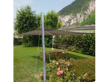 EZ Mast - Significantly sturdy entry level shade sail pole